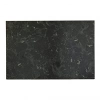 800x1200mm Isotop Plus Table Top in Alcantara Black Marble