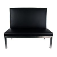 Booth Seat in Black