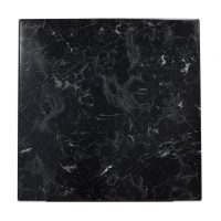800mm Square Isotop Plus Table Top in Alcantara Black Marble