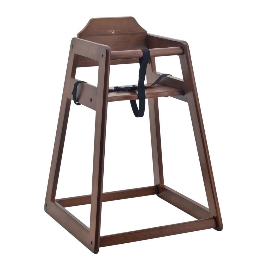 Timber High Chair in Walnut