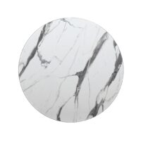 Juliet Marble Round 600mm Compact Table Top