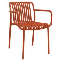 Tuscan Chair in Terracotta with Arms