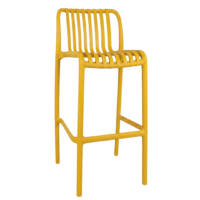 Tall Tuscan Stool in Yellow