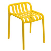 Small Tuscan Stool in Yellow